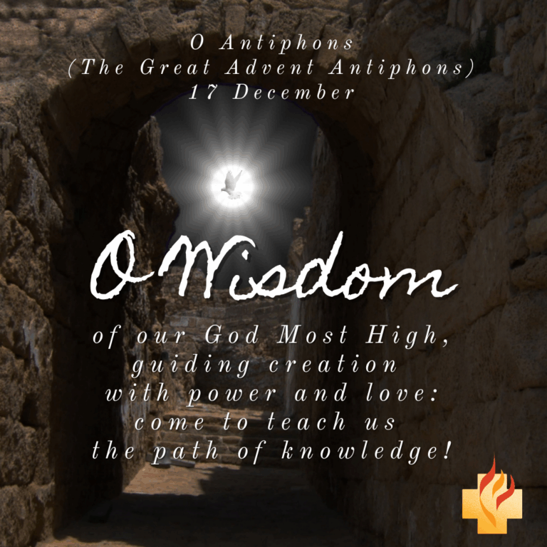 Pray with us the “O Antiphons”